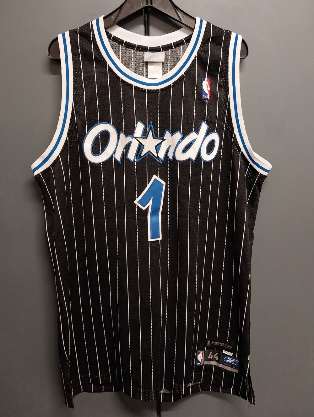 Reebok Vtg. Hardwood Classic Orlando Magic Tracy Mcgrady Away Jersey Size 44